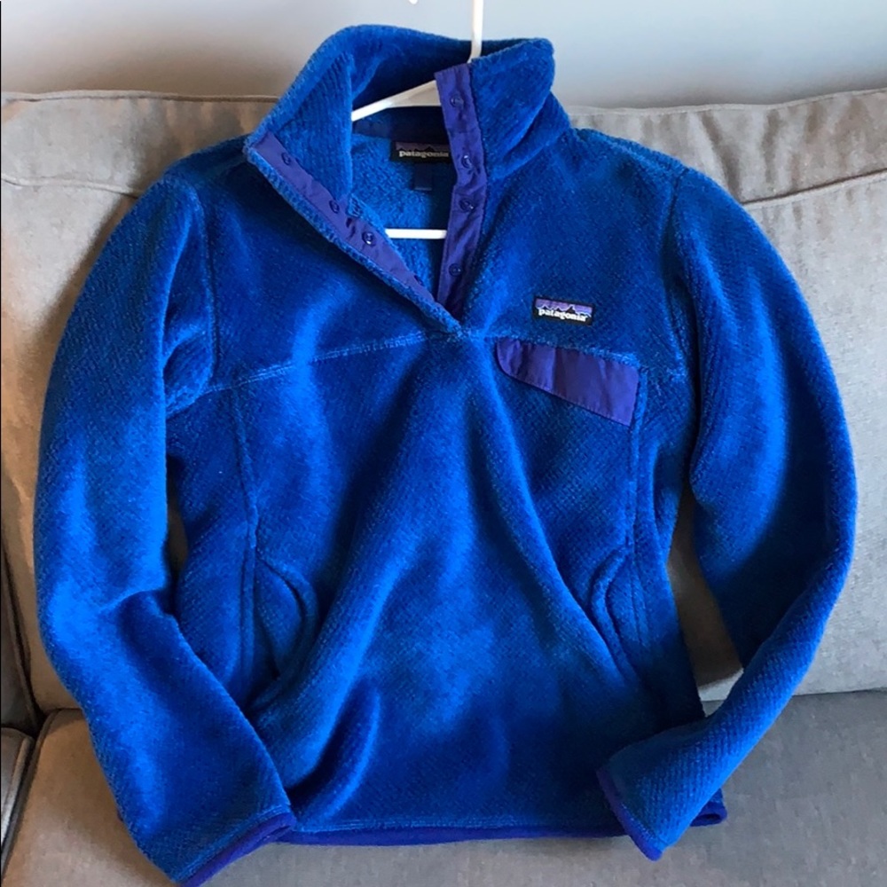 Patagonia re-tool snap fleece pullover